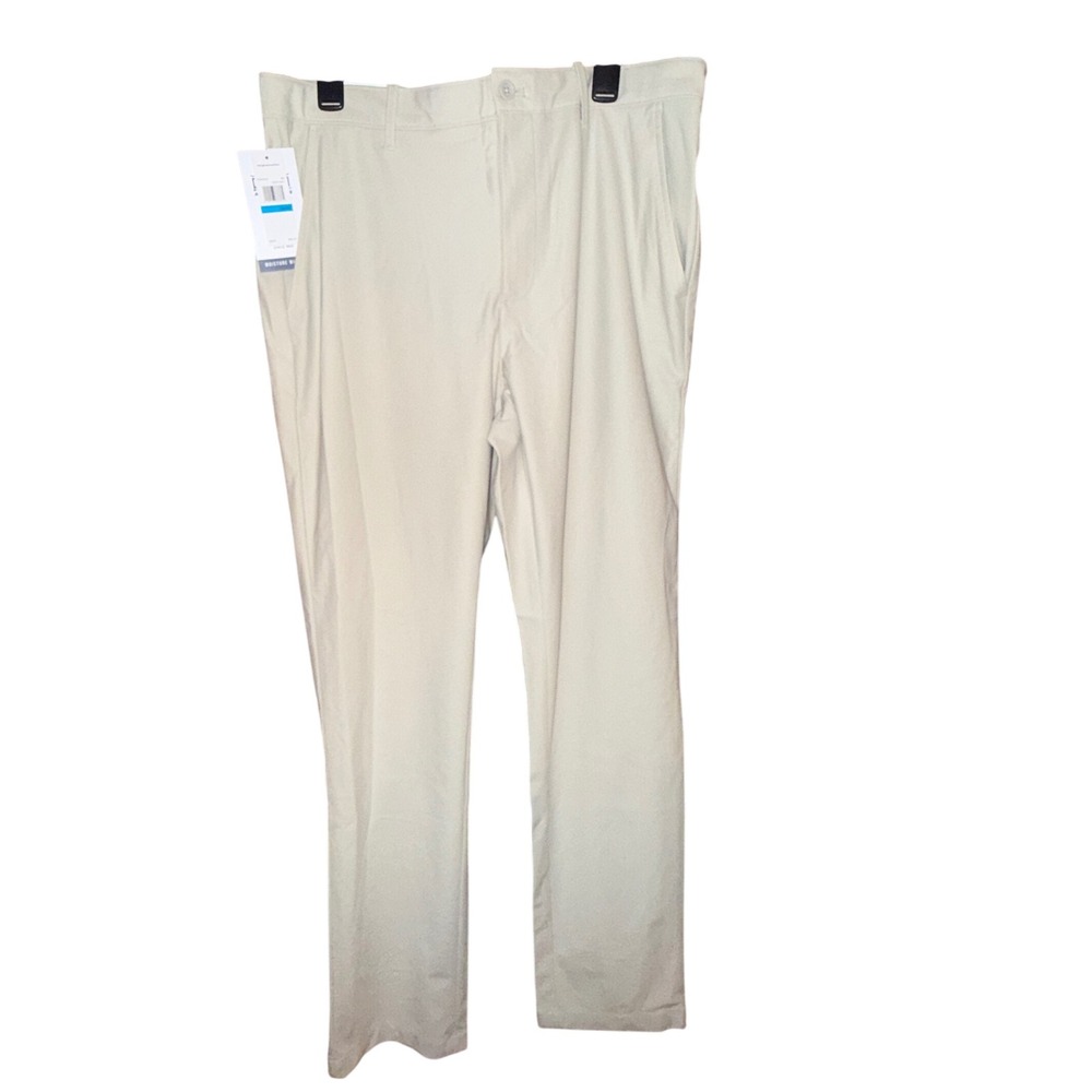 Penguin by Munsingwear Mens Agate Gray Moisture Wicking Golf Pants Size 36x32‎